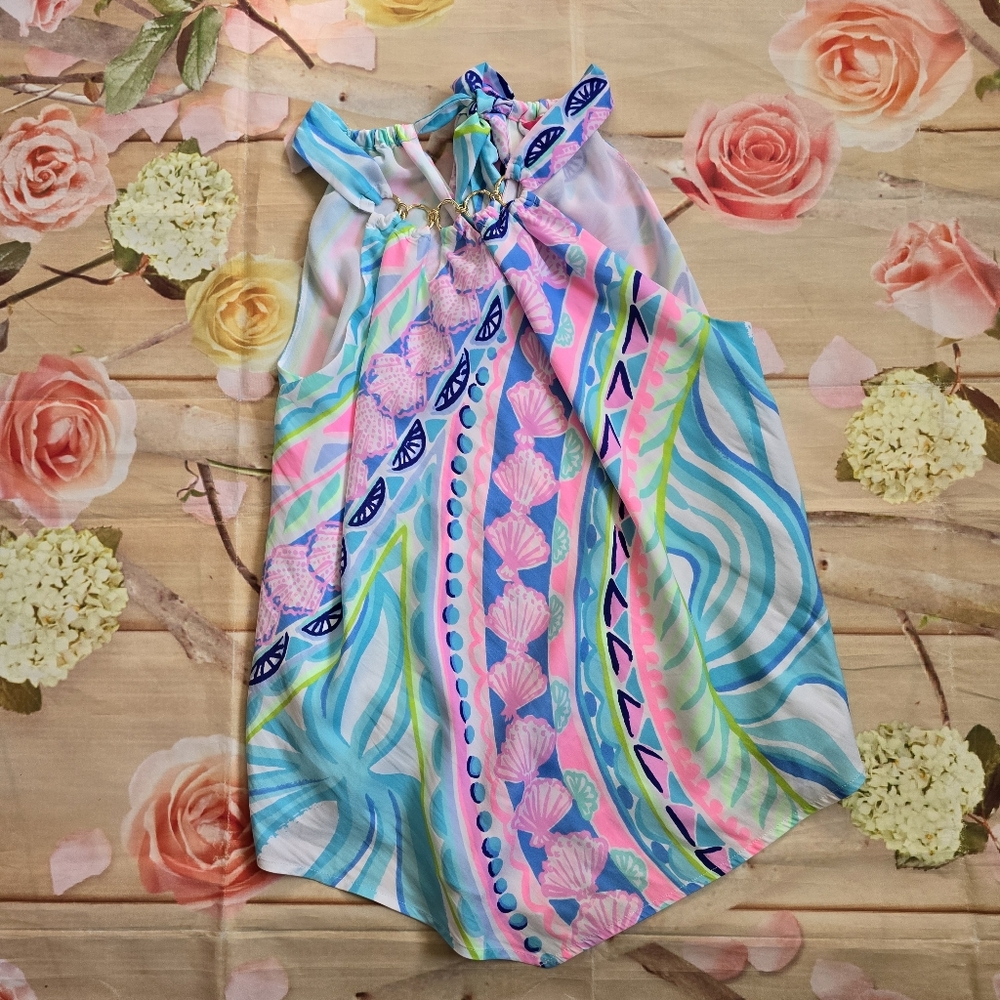 Lilly Pulitzer Julien Resort top - Picture 5 of 9